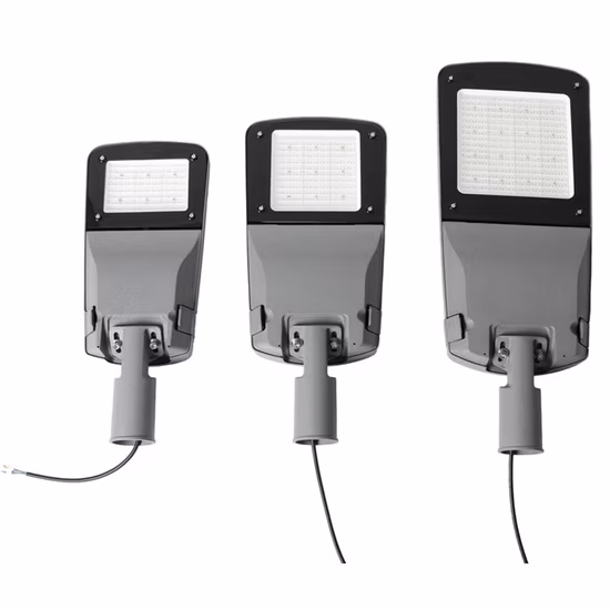 Luminaire LED lampadaire 200W haute qualité Solution de ville intelligente éclairage SMD étanche avec capteur lampadaire