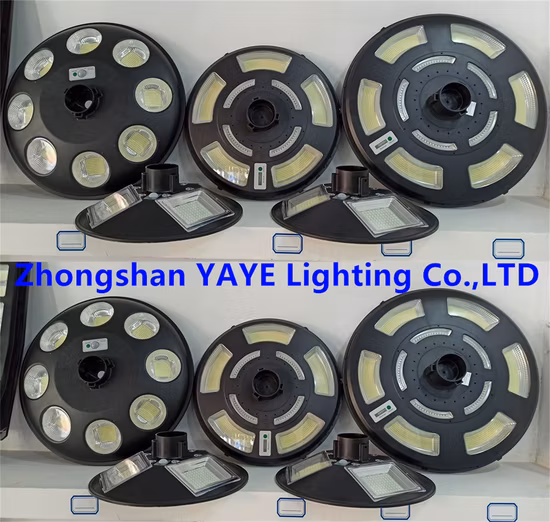 Yaye vente chaude CE/RoHS 100W/200W/250W/300W/400W/500W/600W/800W/1000W/1500W/ COB SMD intégré IP67 extérieur solaire rue route lumière avec 21 ans de production