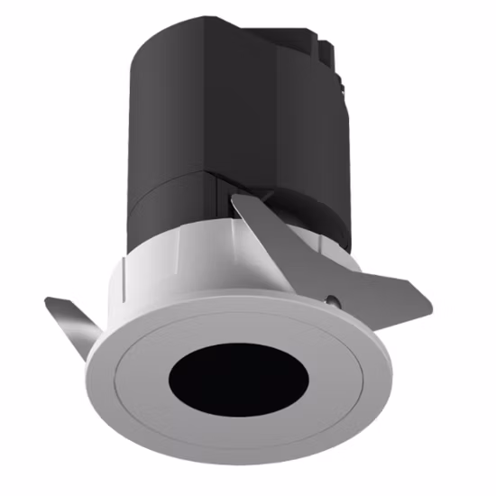 12W Ra>92 Plafond intérieur encastré réglable Downlight COB LED Wallwasher Spotlight pour résidentiel hôtel villas bureau salle d'exposition magasin centre commercial vers le bas lumière