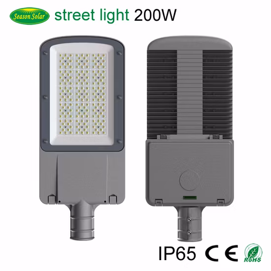 Réverbères solaires extérieurs bon marché avec lampe à LED et conception de poteau Meilleur prix 200 watts Lumen élevé 30W LED Prix raisonnable à haute efficacité
