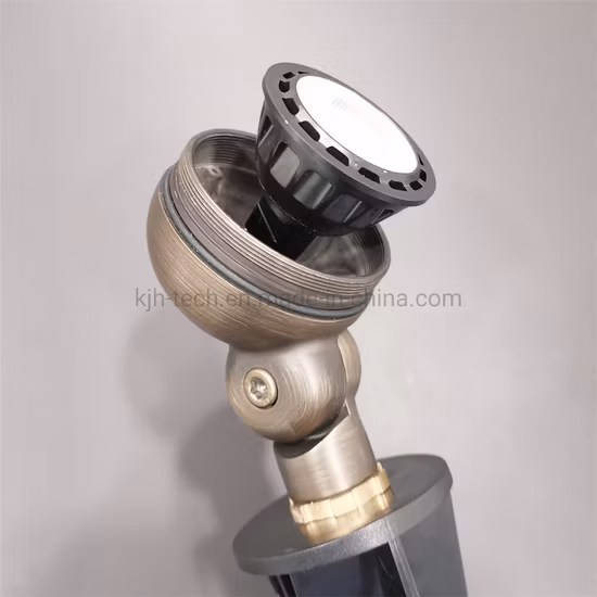 RVB Smart Couleur Changeante IP67 12 V LED Basse Tension Meilleur Jardin Éclairage Extérieur En Laiton Éclairage Paysager